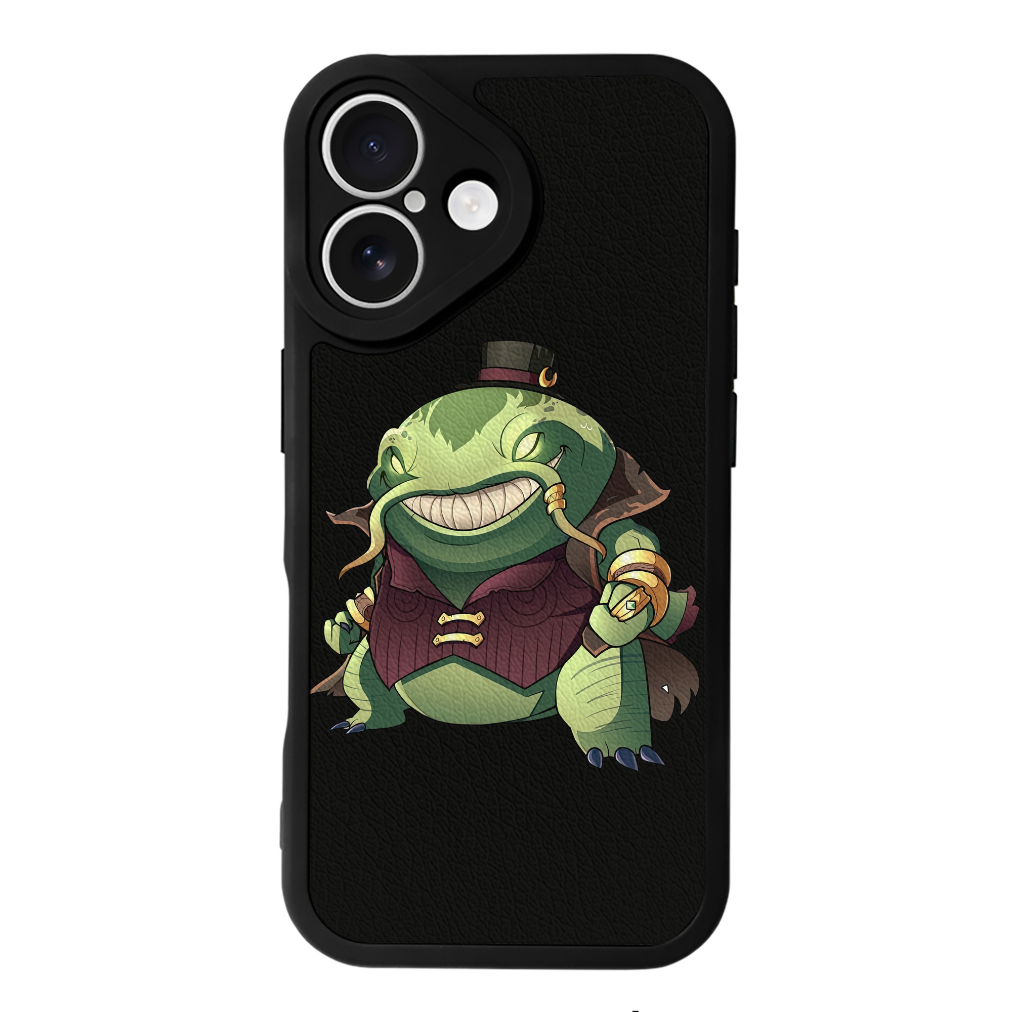リーグ・オブ・レジェンド League of Legends LOL 【iPhone 16シリーズ対応】シリコンスマホケース（レザー調） 材質：シリコン